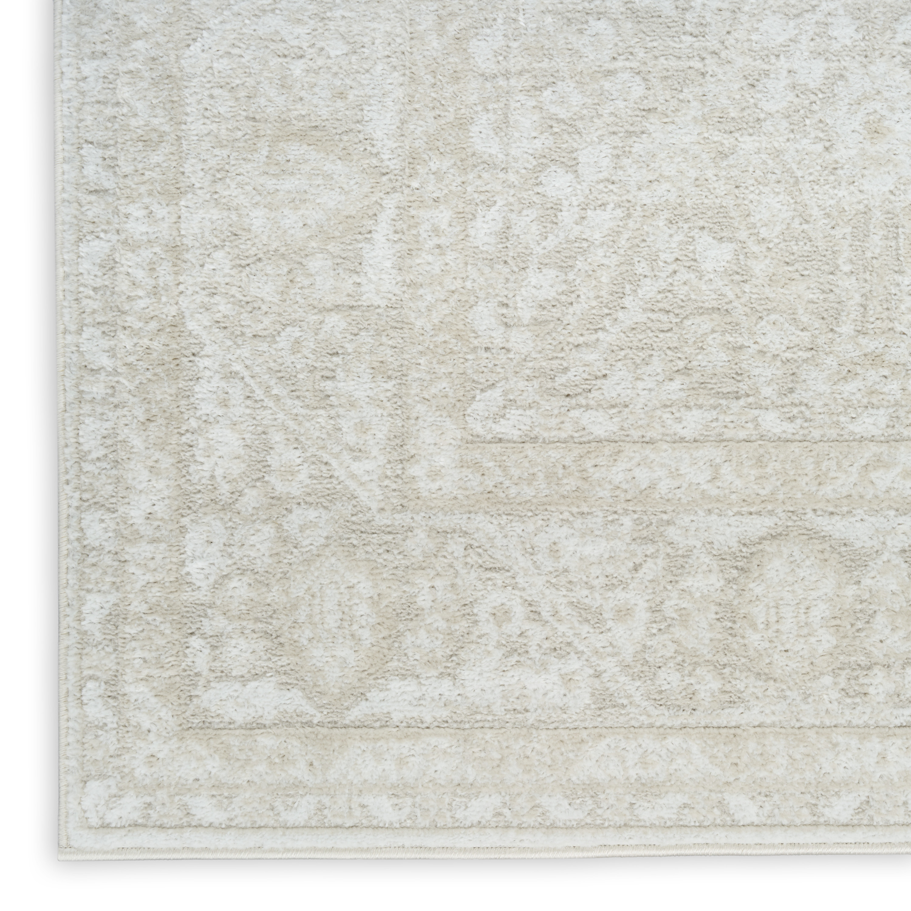 Nourison Dekor 4' x 6' Ivory Beige Vintage Indoor Rug
