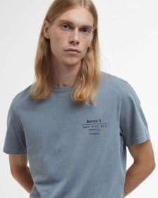 Hickling Logo T-Shirt Washed Gunmetal