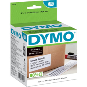 LabelWriter Shipping Labels, 2-5/16 x 4 Inches, White, 300 Labels on 1 Roll