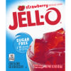 Jell-O Strawberry Sugar Free Gelatin Dessert, 0.3 oz Box