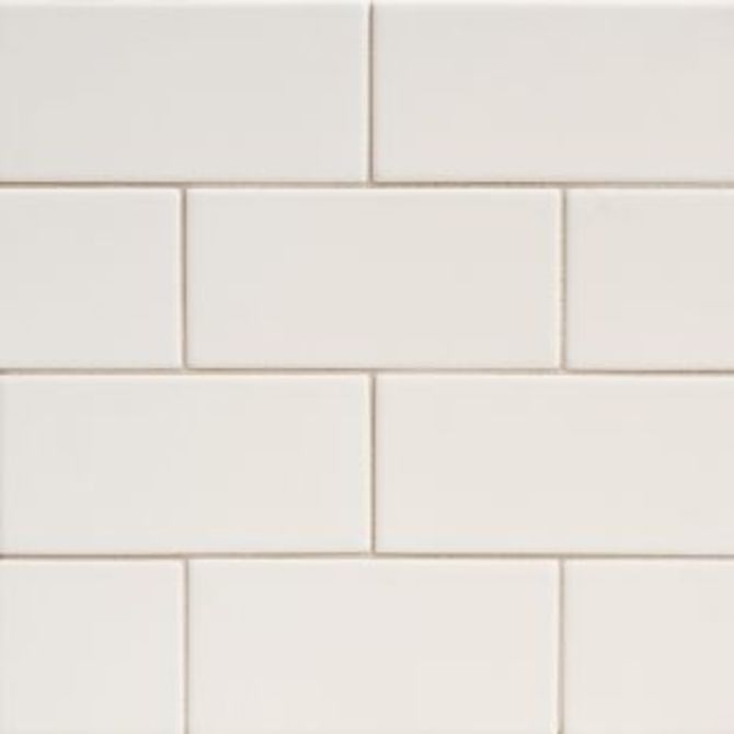 Robert Am Stern Snow 3×6 Field Tile Matte