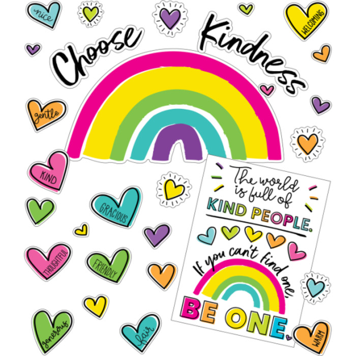 Kind Vibes Choose Kindness Bulletin Board Set