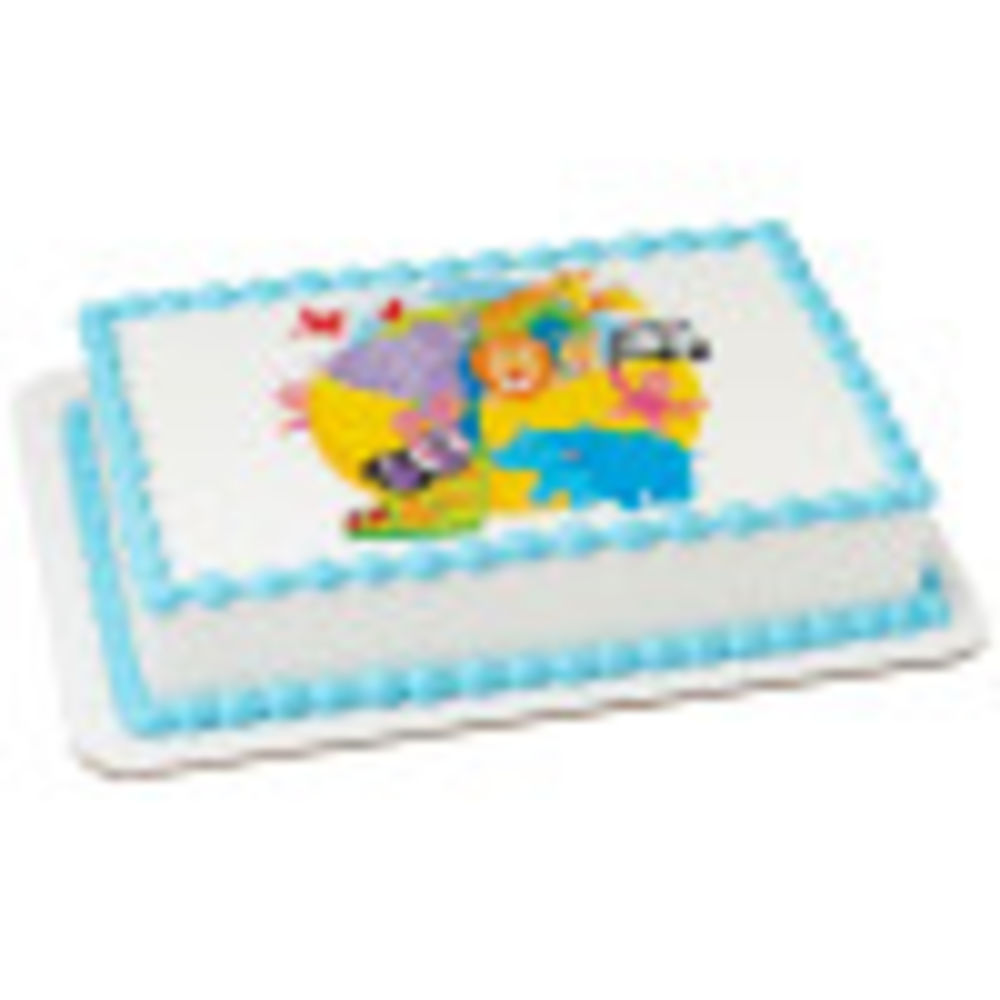 Image Cake Baby Shower Noah's Ark