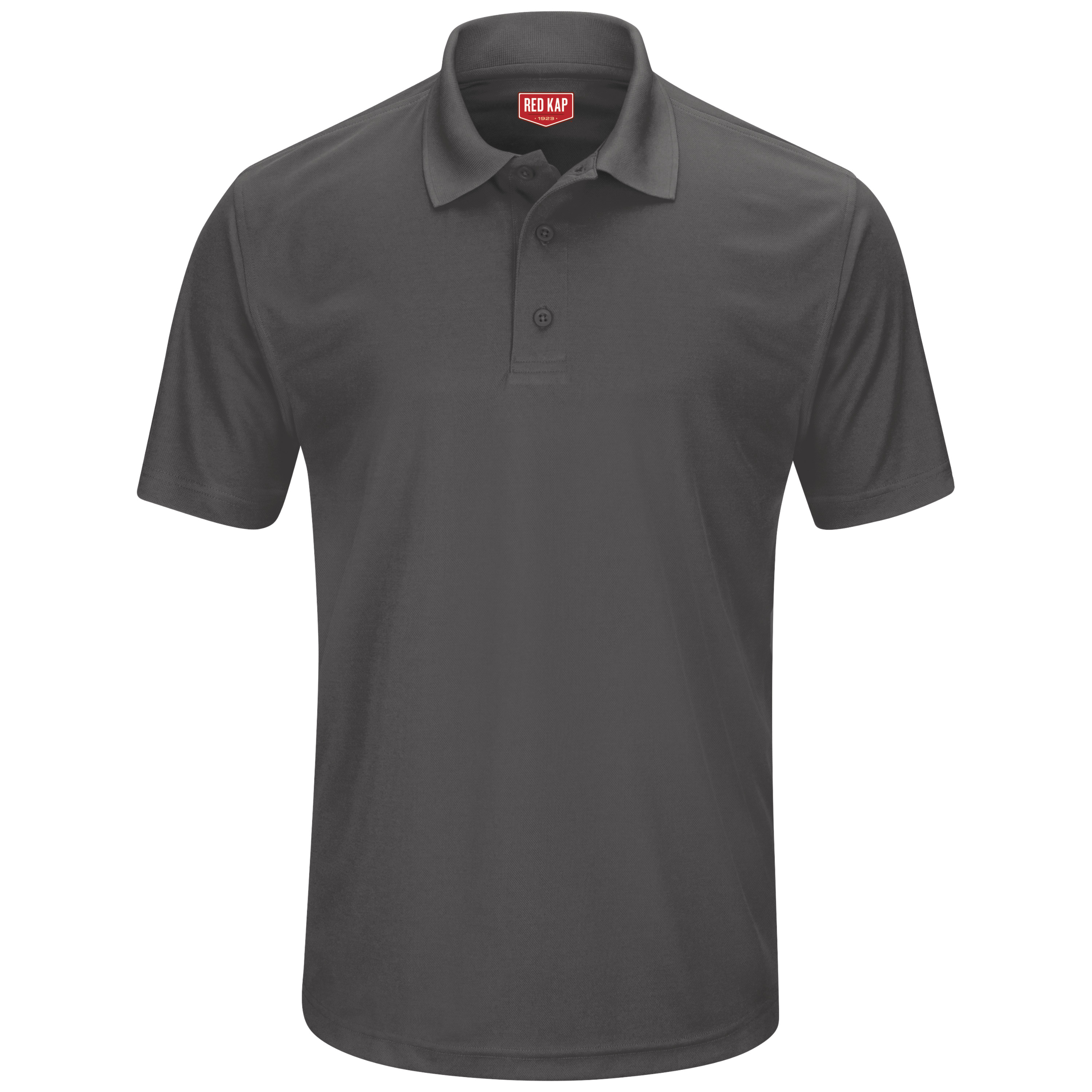 Polo Red Kap para hombre manga corta rendimiento tejido sin bolsillos Core - Imagen 8 de 23
