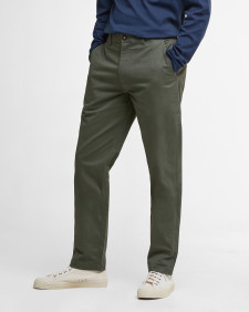 Suede Sateen Tailored Trousers 