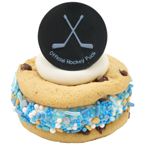 Hockey Puck Cupcake Rings