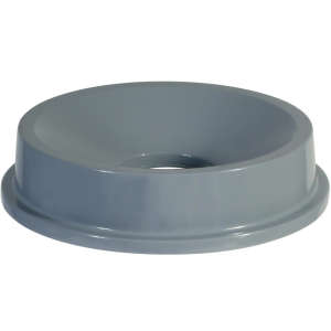 Rubbermaid Commercial, BRUTE®, Round, Resin, 32 gal, Gray, Receptacle Lid