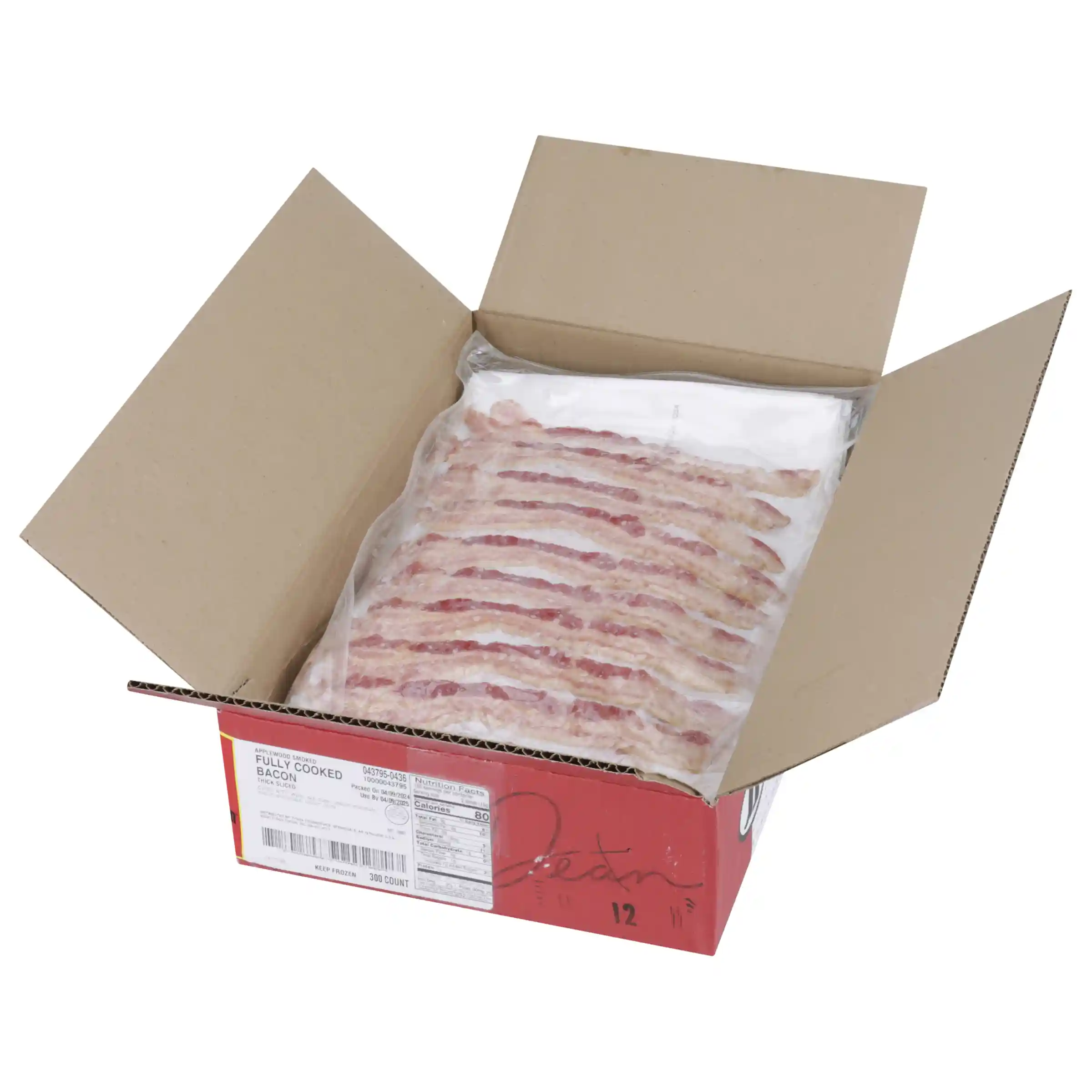 Jimmy Dean® Fully Cooked Applewood Smoked Thick Bacon Slices_image_31