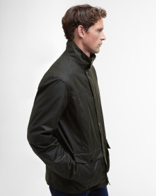 Sander Waxed Jacket Fern