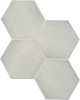 Gemstone Greige 6×7 Hexagon Field Tile Glossy