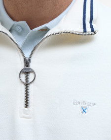 Felpa Rosford con zip corta 