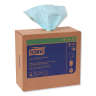 Tork, W24 Low-Lint, 1 ply, 9.0"x16.50", Nonwoven Fabric, General Purpose Wipers, Turquoise