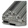 Multi-Level Terminal Block Spring-Cage Connection 500V 20A 28-12 AWG 5.2mm W Gray