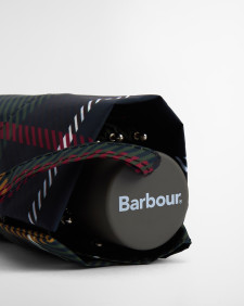 Ombrello in tartan con protezione UV 