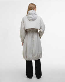 Estella Parka Jacket Silver Birch