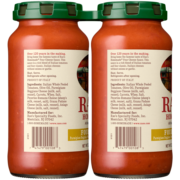 Four Cheese Sauce, 22 oz - Left Image