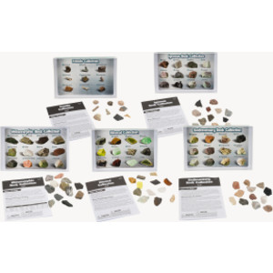 GeoSafari&reg; Complete Rock, Mineral, & Fossil Collections, Set of 57