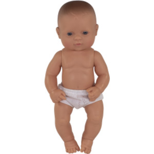 Anatomically Correct Newborn Doll, 12-5/8", Caucasian Boy
