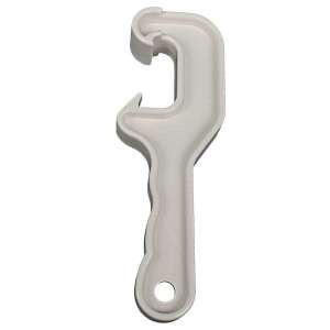 Impact, Plastic Pail Lid Opener, White