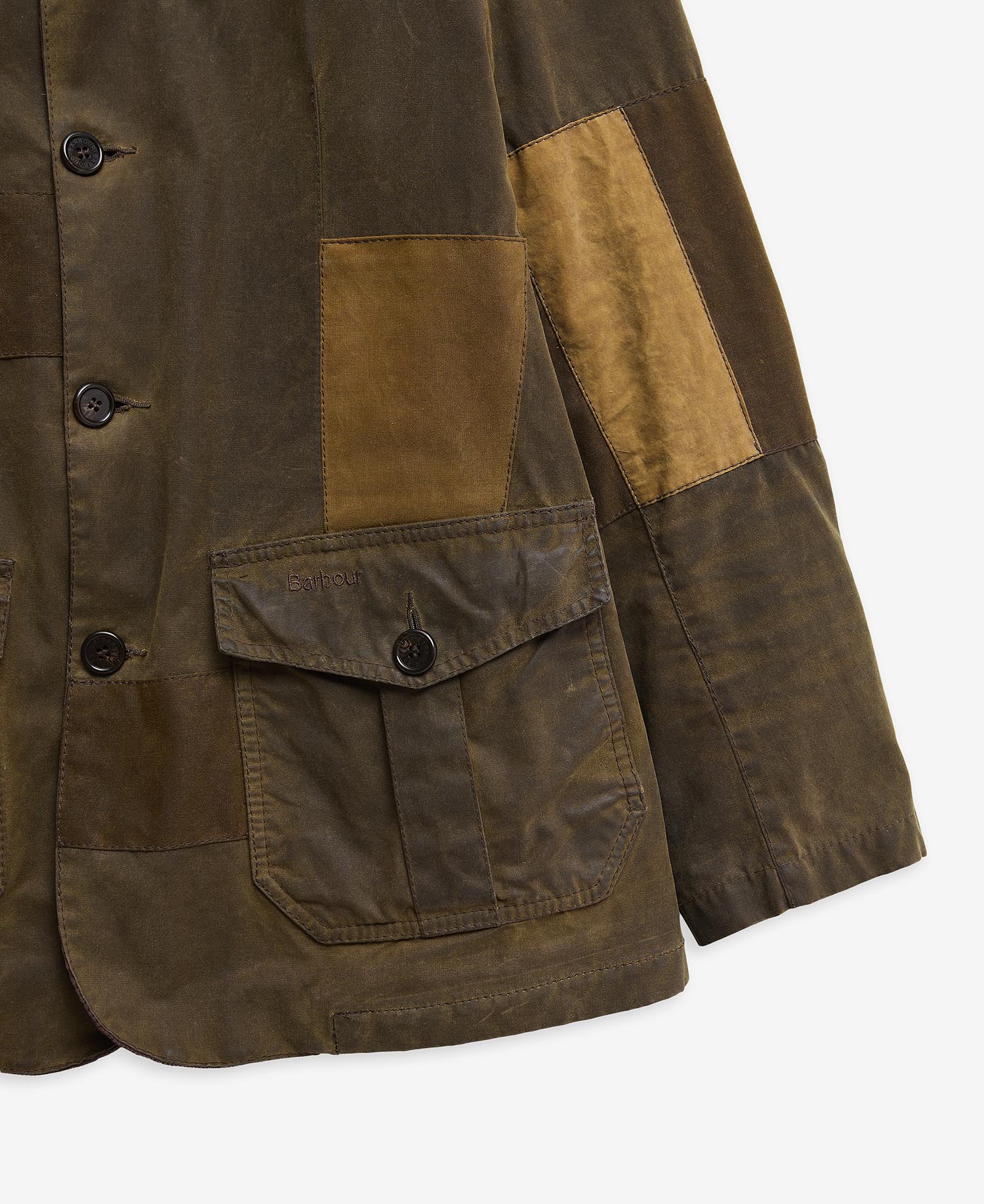 Barbour Re-Loved Lutz Waxed Jacket - Size L image number 5