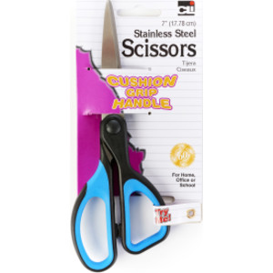 Cushion Grip Scissor, 7" Straight