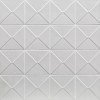 Shelter Island Satin White 5×5 Quad Decorative Tile