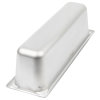 Half-long-size 6-inch-deep Super Pan V® stainless steel steam table pan