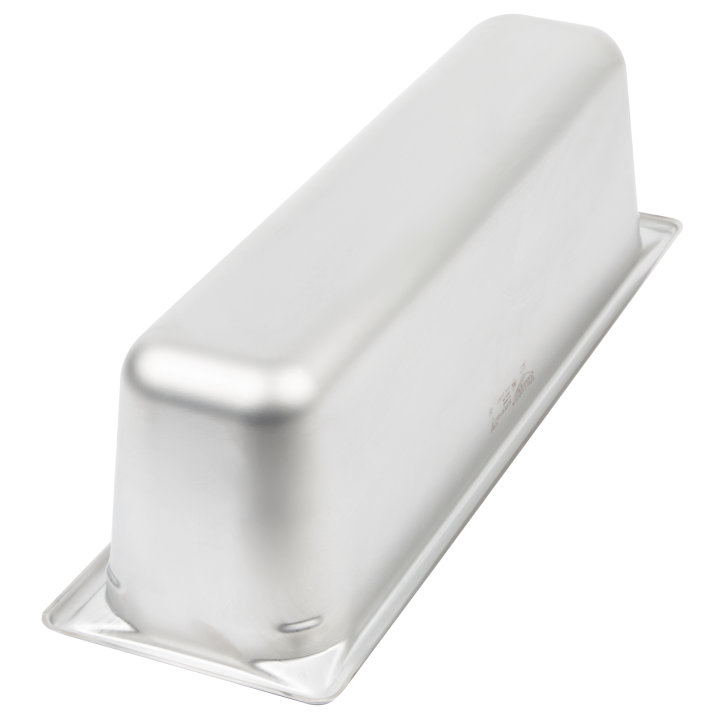 Half-long-size 6-inch-deep Super Pan V® stainless steel steam table pan