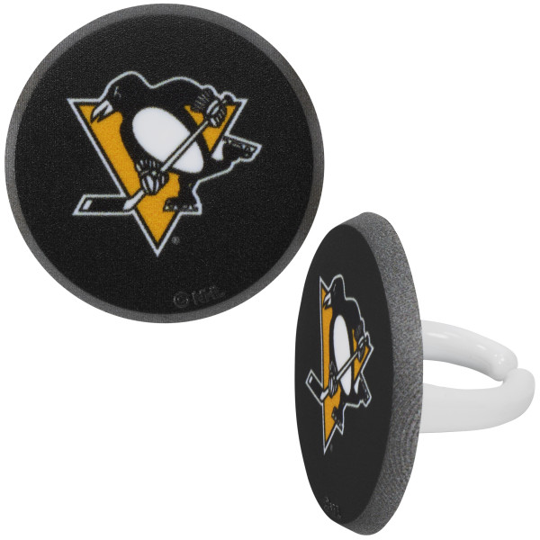 NHL® Team Puck Cupcake Rings