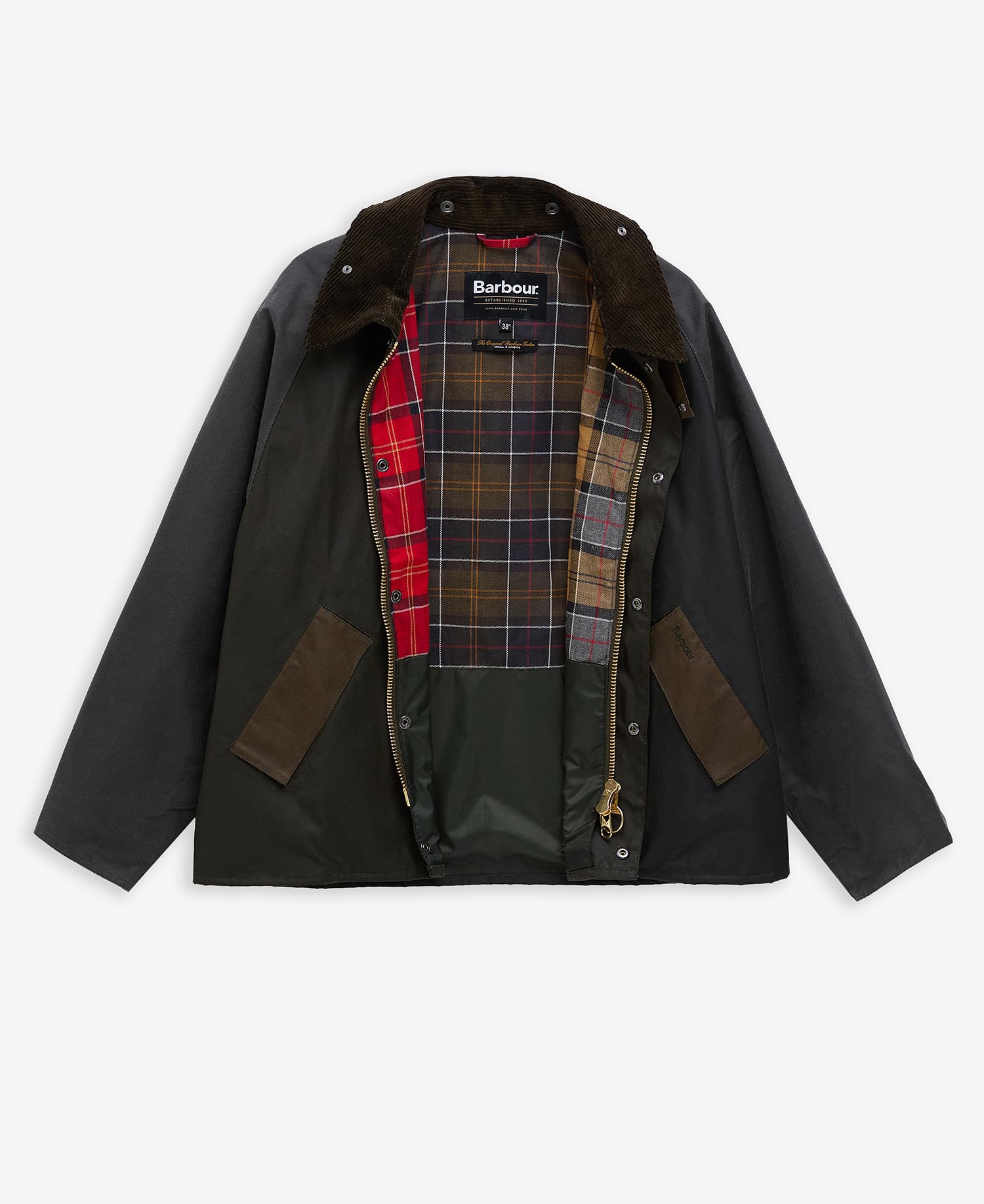 Patchwork Transport Waxed Jacket image number 7