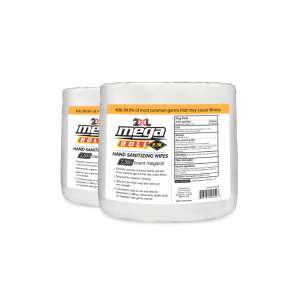 XLC2XL422, 2XL,  Mega Roll Hand Sanitizing Wipes,  2300 Wipes/Container