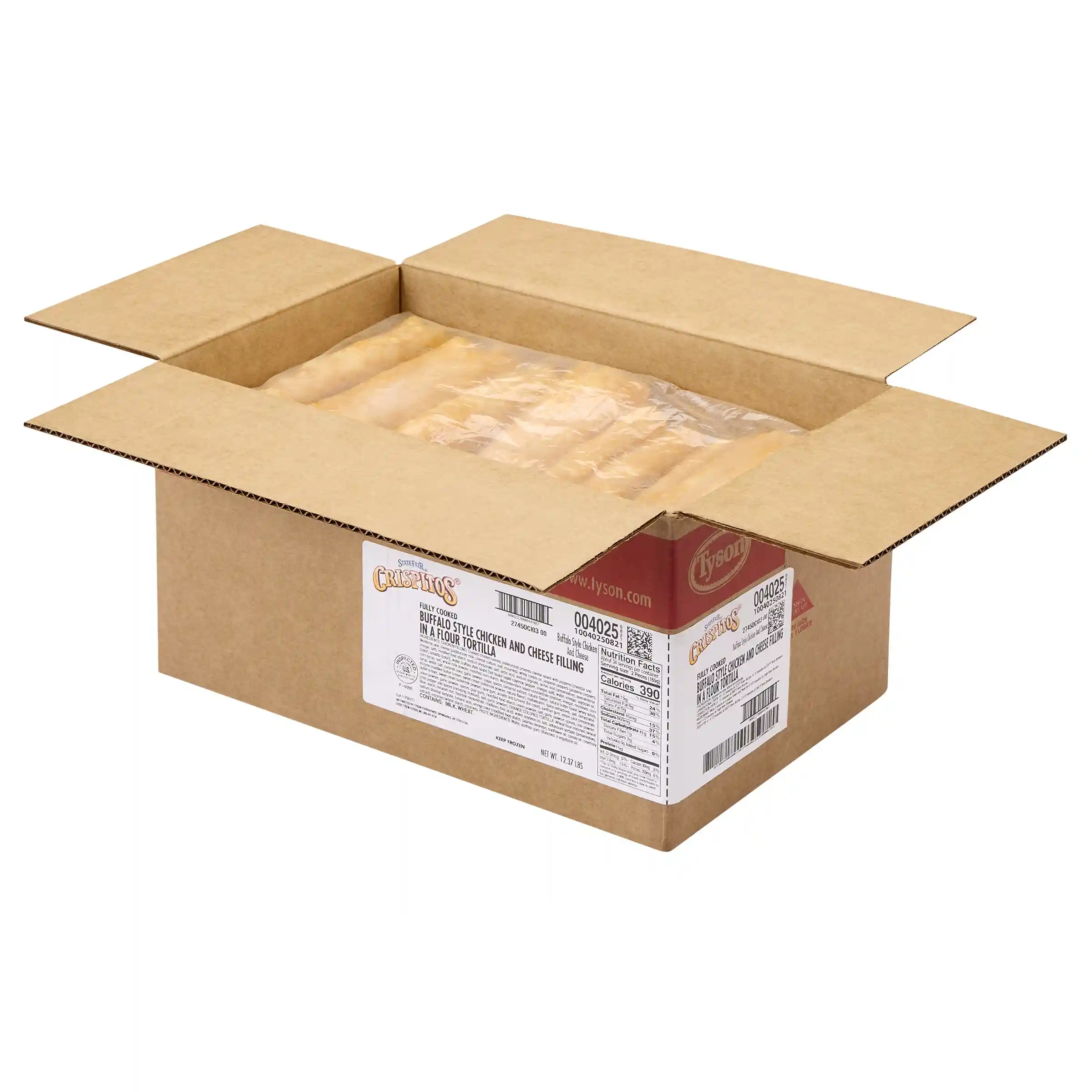 State Fair® Crispitos® Fully Cooked Buffalo Style Chicken and Cheese Flour Tortillas_image_4