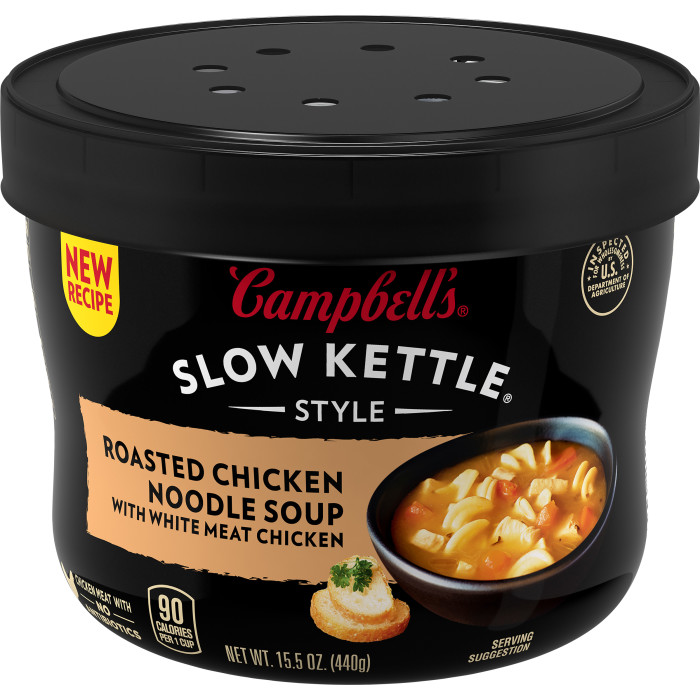 Roasted Chicken Noodle Soup with White Meat Chicken
