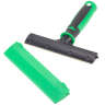 Unger, ErgoTec®, 4", Glass Scraper, Green/Black
