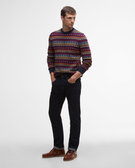 Pullover Easdale Fair Isle Rundhalsausschnitt