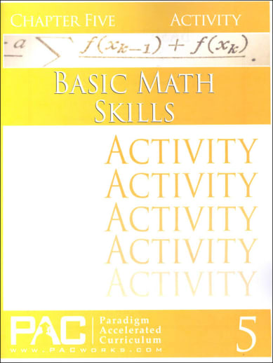 Basic Math Skills: Chapter 5 Activities
