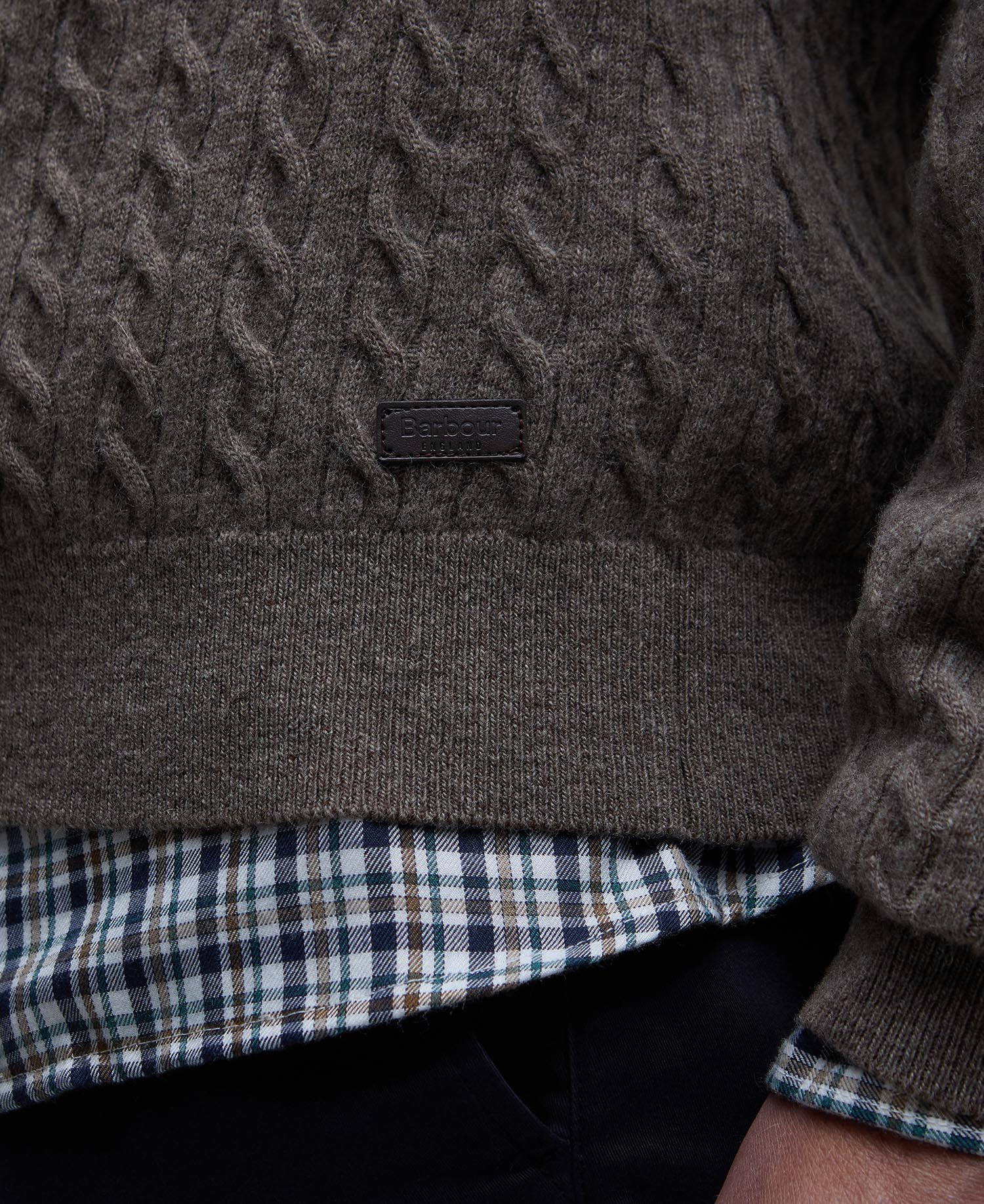 Maglione Ramsden con zip corta image number 5