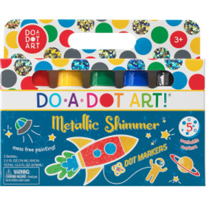 Dot Markers, Metallic Shimmer, 5-Pack