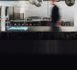 208- to 240-volt heavy-duty Cayenne® front-to-back dual-hob induction range with digital controls