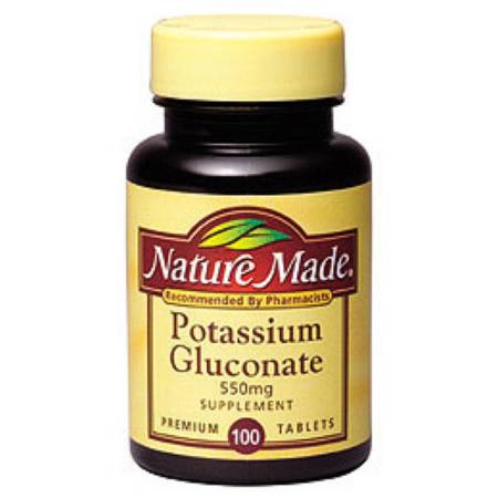 Nature Made® Potassium Gluconate Dietary Supplement