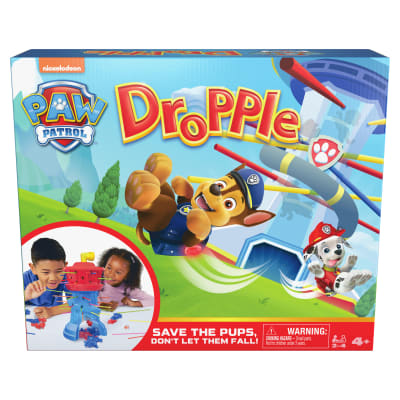 Spin Master Games, PAW Patrol Dropple, A Fun Twist on a Classic Game, PAW Patrol Game, Easy Activity Toy for Preschoolers, for Kids & Family, 2-4 Players, for Ages 4 & Up