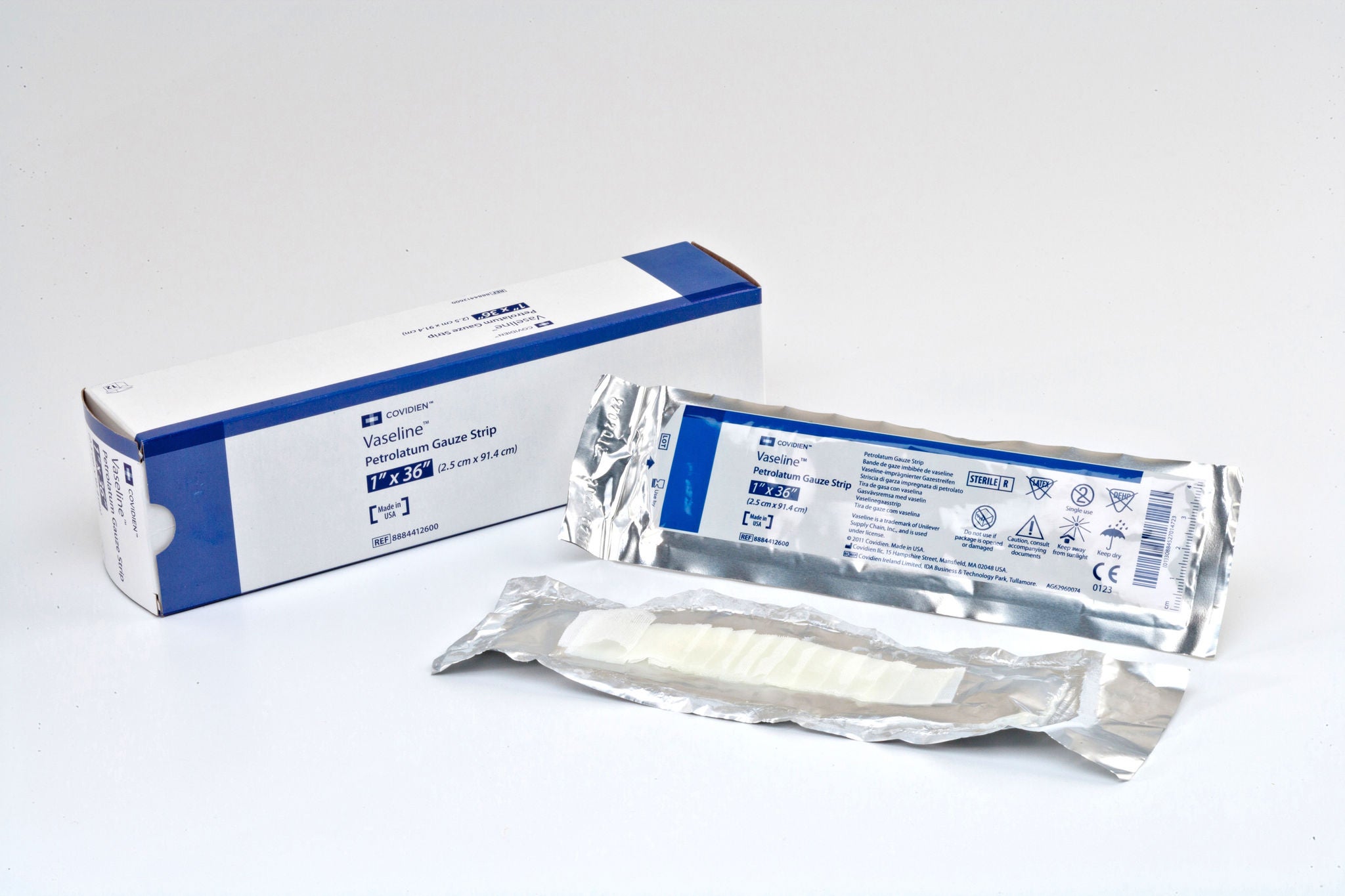 Vaseline® Petrolatum Impregnated Dressing, 1 x 36 Inch