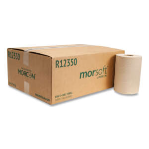 MORR12350, Morcon, Morsoft, 350ft Roll Towel, 1 ply, Brown