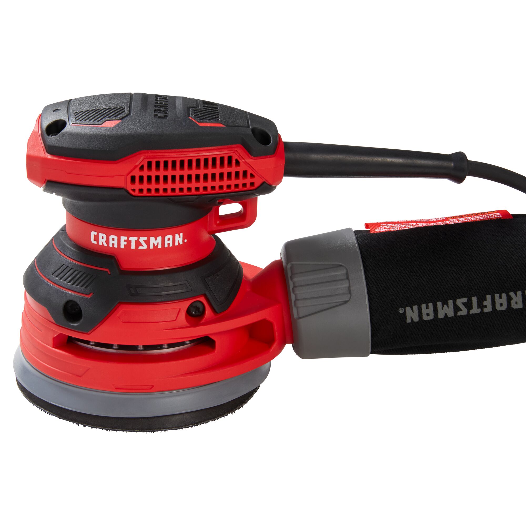 View of CRAFTSMAN Sander highlighting product features