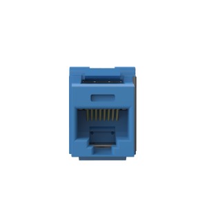 Cat 6a, Keystone Punchdown Jack, cULus Listed, UL 1863 and CAN/CSA-C22.2 (UL File E129886), T568A, T568B