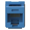 Cat 6a, Keystone Punchdown Jack, cULus Listed, UL 1863 and CAN/CSA-C22.2 (UL File E129886), T568A, T568B