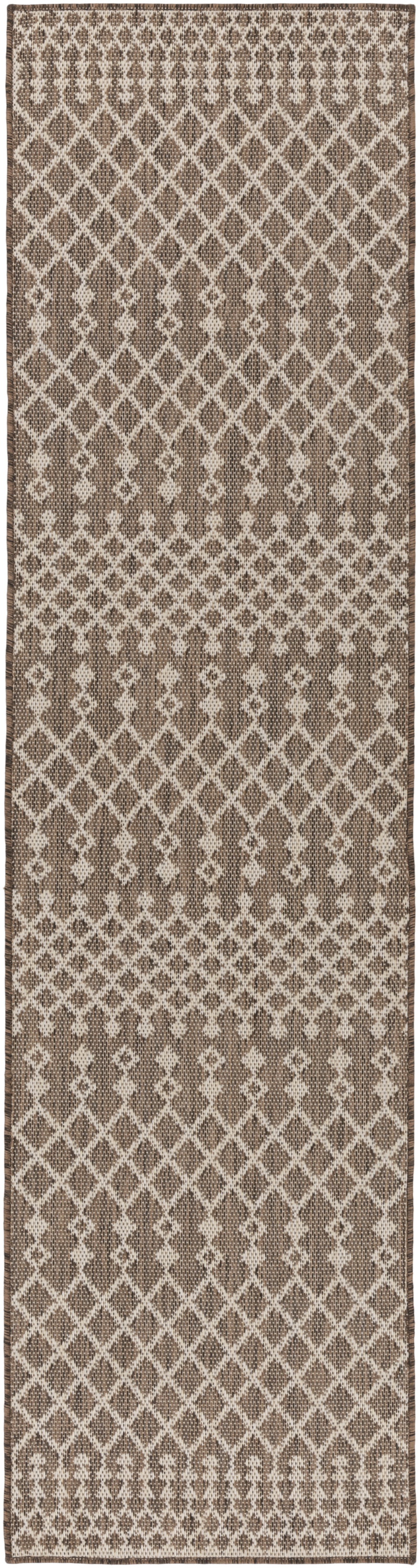 Nourison Positano 2'2" x 10' Natural Modern Rug