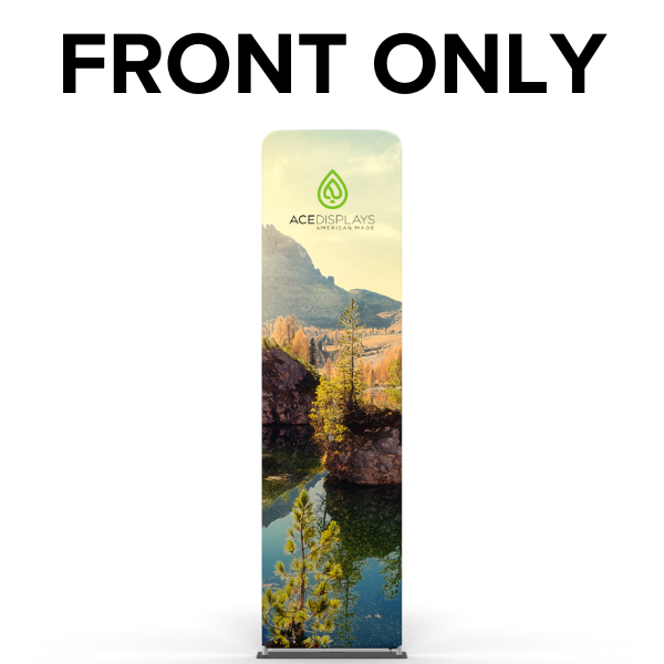 24in W x 90in H Single-Sided Graphic