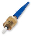 UniCam® Pretium®-Performance ST® Compatible Fiber Optic Connector OS2 Blue Boot
