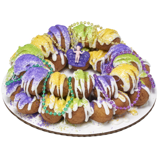 Mardi Gras Baby Crown Necklace Set Layon